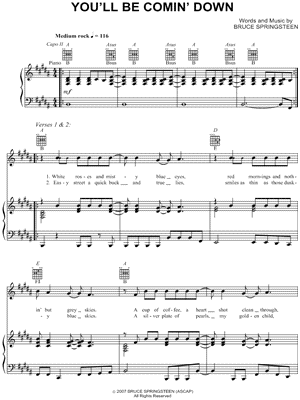 You'll Be Comin' Down