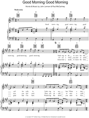 Good Morning Good Morning