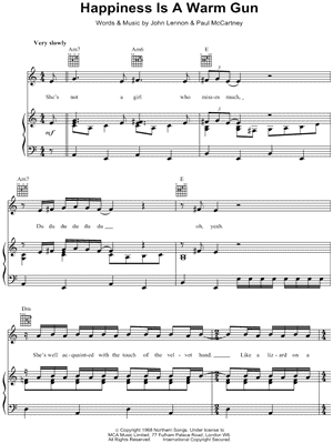 Happiness Is a Warm Gun