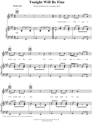 Tonight Will Be Fine