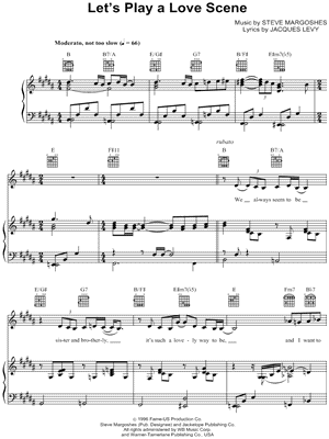 Let's Play a Love Scene