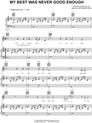 My Best Was Never Good Enough