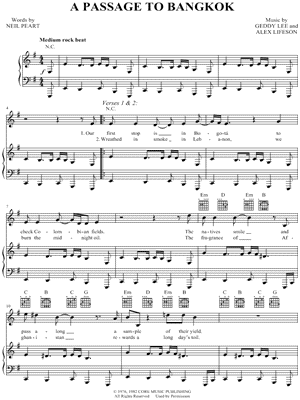 A Passage To Bangkok