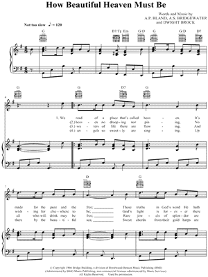 How Beautiful Heaven Must Be