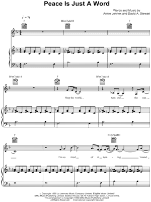 Peace Is Just a Word