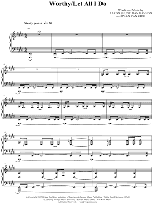 Worthy / Let All I Do