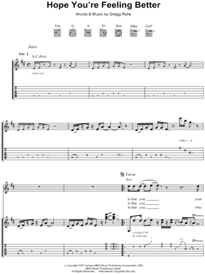 Hope You're Feeling Better