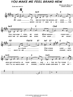 You Make Me Feel Brand New