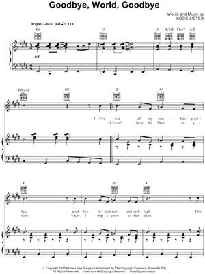 Goodbye, World, Goodbye