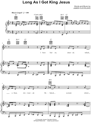 Long As I Got King Jesus