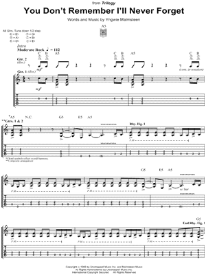 You Don't Remember I'll Never Forget