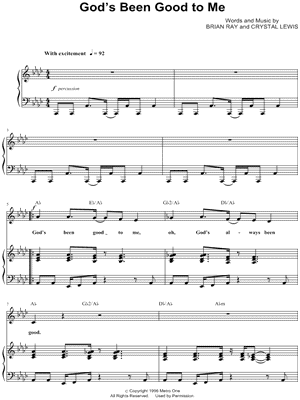 God's Been Good To Me