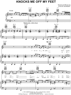 Knocks Me Off My Feet