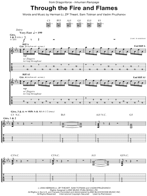 Through the Fire and Flames