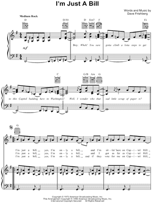 I'm Just a Bill