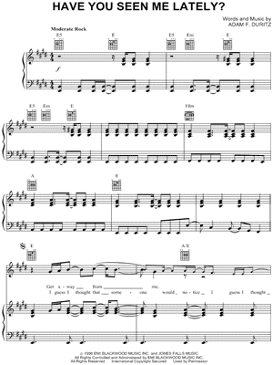 Have You Seen Me Lately?