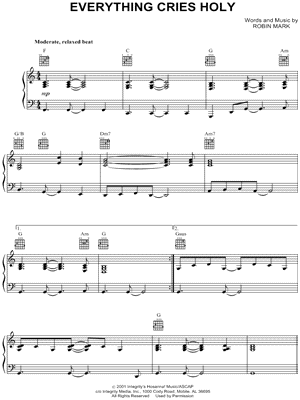 Everything Cries Holy