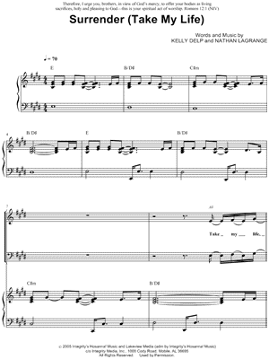 Surrender (Take My Life)