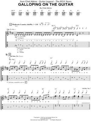 Galloping on the Guitar