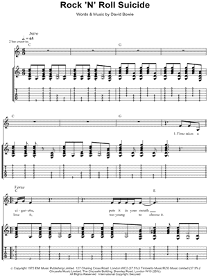 Rock & Roll Suicide