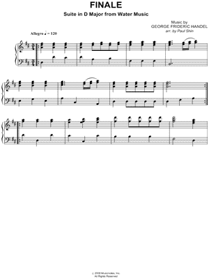 Finale from Water Music