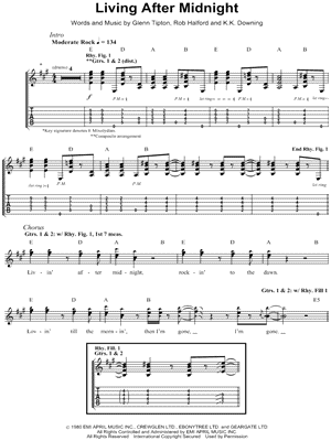 Living After Midnight