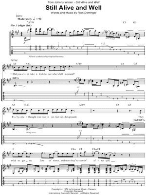 Still Alive and Well