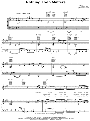 Nothing Even Matters