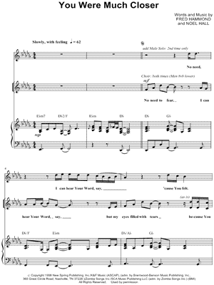 You Were Much Closer