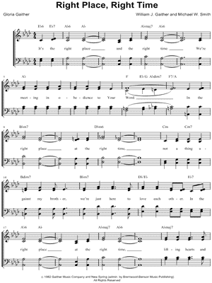 Right Place, Right Time