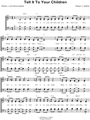 Tell It to Your Children