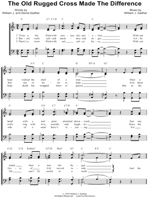 The Old Rugged Cross Made the Difference