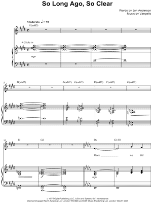So Long Ago, So Clear