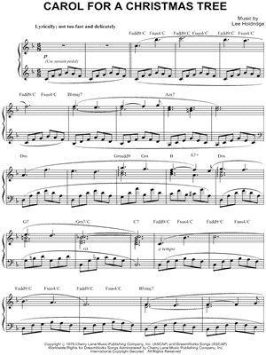 Carol for a Christmas Tree