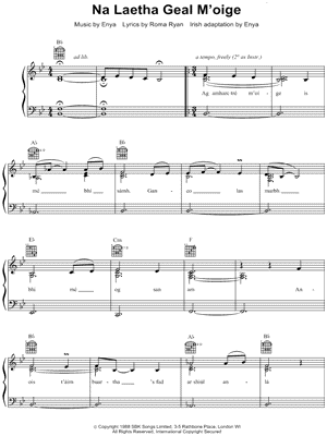 Na Laetha Geal M'oige