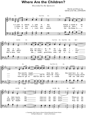 Where Are the Children?