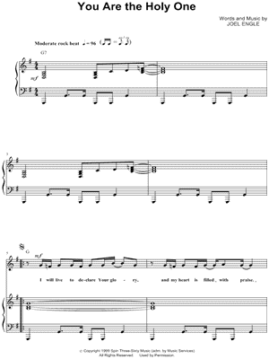 You Are the Holy One