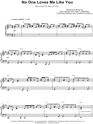 No One Loves Me Like You