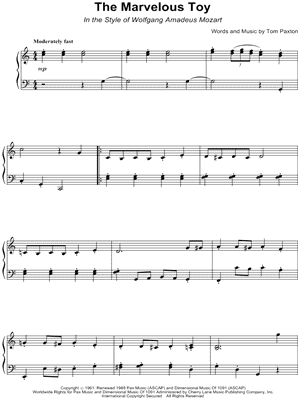 The Marvelous Toy - In the Style of Wolfgang Amadeus Mozart