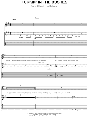 Xxxxxx' in The Bushes