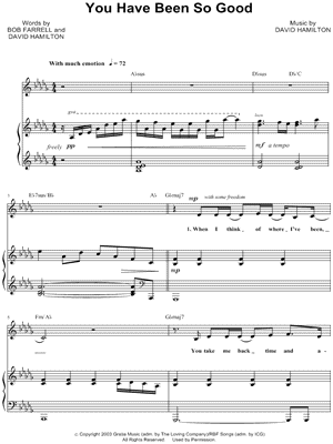 You Have Been So Good