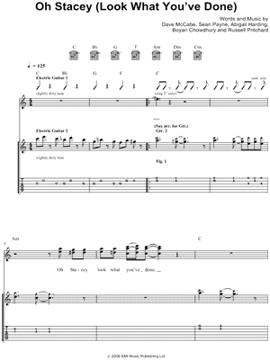 Oh Stacey (Look What You've Done)