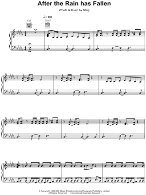 After the Rain Has Fallen