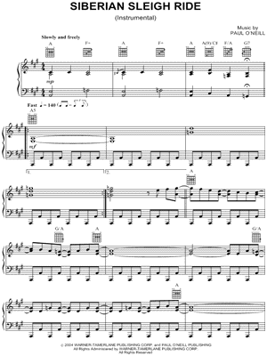 Siberian Sleigh Ride