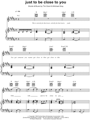 Just To Be Close To You