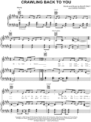 Crawling Back To You