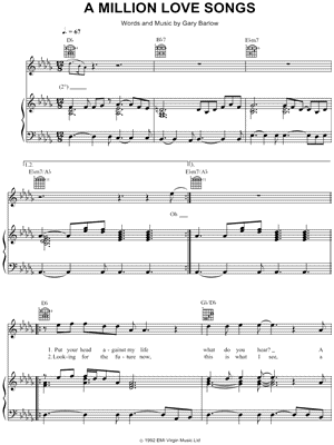 A Million Love Songs