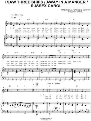 I Saw Three Ships / Away In a Manger / Sussex Carol