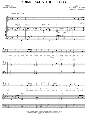 Bring Back the Glory