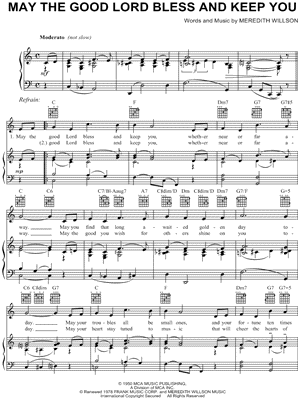 May the Good Lord Bless and Keep You